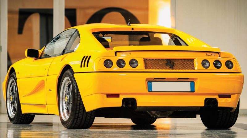 Illustration for article titled The 1990 Ferrari 348 Didn't Have Enough Circles and Then Zagato Fixed It